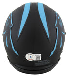 Panthers Luke Kuechly Authentic Signed Eclipse Speed Mini Helmet BAS Witnessed