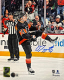 Owen Tippett Goal Philadelphia Flyers Autographed 16x20 Hockey Photo Beckett