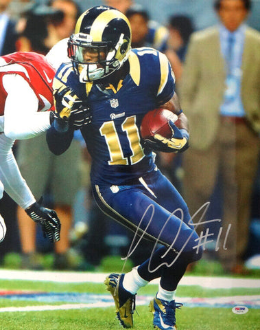 TAVON AUSTIN AUTOGRAPHED 16X20 PHOTO LOS ANGELES RAMS PSA/DNA STOCK #73151