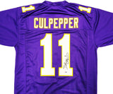 MINNESOTA VIKINGS DAUNTE CULPEPPER AUTOGRAPHED PURPLE JERSEY PSA/DNA 234957