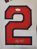 FRAMED ST LOUIS CARDINALS WHITEY HERZOG AUTOGRAPHED SIGNED JERSEY JSA COA