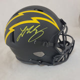 LADD MCCONKEY SIGNED LA CHARGERS F/S ECLIPSE SPEED REPLICA HELMET BECKETT