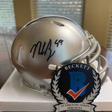 Nick Bosa Autographed Signed Ohio State Mini Helmet Beckett