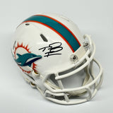 Tua Tagovailoa Autographed Signed Miami Dolphins Mini Helmet Beckett