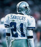 Deion Sanders Signed Dallas Cowboys Jersey (Beckett) 8xPro Bowl Def. Back / HOF