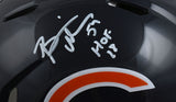 Brian Urlacher Signed Bears F/S Speed Authentic Helmet w/ HOF - Beckett W Holo