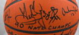 1989-90 UNLV Champions Autographed NCAA Wilson Basketball - Beckett W Hologram