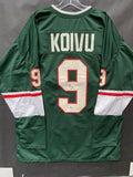 Mikko Koivu Signed Wild Jersey (Beckett COA) 6th Overall pick 2001 NHL Draft