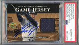 2000 Upper Deck Game Jersey Ken Griffey Jr. On Card PSA/DNA Auto GEM MINT 10