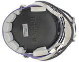 Vikings Adrian Peterson Signed Full Size Speed Rep Helmet W/ Case BAS Witnessed