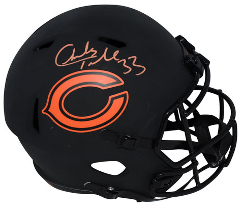 CHARLES PEANUT TILLMAN SIGNED CHICAGO BEARS ECLIPSE FULL SIZE HELMET BECKETT