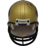 Matt Russell Signed Colorado Buffaloes VSR4 Replica Mini Helmet BAS 44187