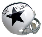 Emmitt Smith/Michael Irvin Signed Cowboys Full Size Replica Helmet Beckett167947