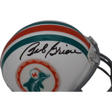 Bob Griese Signed Miami Dolphins TB 1972 Mini Helmet Beckett 46043