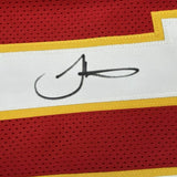 FRAMED Autographed/Signed TYREEK HILL 33x42 Kansas City Red Jersey JSA COA Auto