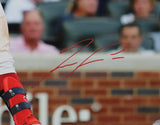 Ronald Acuna Jr Signed Atlanta Braves Unframed 16x20 MLB Photo - Dirty Pants