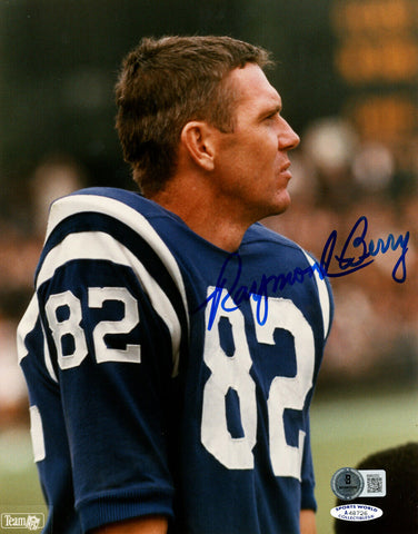 Raymond Berry Autographed Baltimore Colts 8x10 Photo Beckett 47737