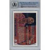 Allen Iverson Autographed 1996 Topps Chrome 171 Card 10 Grade Beckett 47041