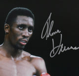 Tommy Hearns Autographed 8x10 In Ring Photo- Beckett W Hologram *Silver