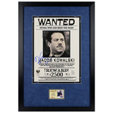 Dan Fogler Autographed Fantastic Beasts Kowalski 11x15 Wanted Framed Poster