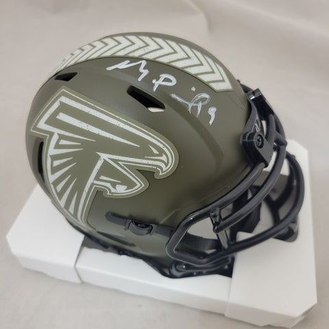 MICHAEL PENIX JR SIGNED ATLANTA FALCONS STS SPEED MINI HELMET BECKETT