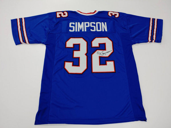 O.J. Simpson Autographed/Signed Jersey PSA/DNA selling COA Buffalo Bills OJ