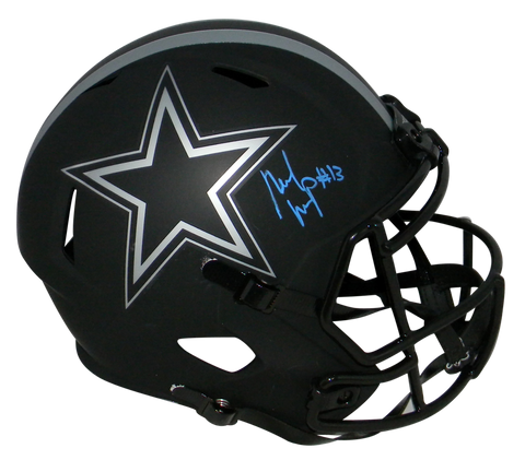 MICHAEL GALLUP AUTOGRAPHED DALLAS COWBOYS ECLIPSE FULL SIZE SPEED HELMET JSA