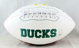 Marcus Mariota Autographed Oregon Ducks Logo Football - Mariota Holo Auth