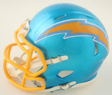 Dan Fouts Signed San Diego Charger Mini Helmet (Schwartz) 6xPro Bowl Quarterback