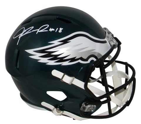 JALEN REAGOR AUTOGRAPHED PHILADELPHIA EAGLES FULL SIZE SPEED HELMET BECKETT