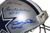 Dallas Cowboys Super Bowl XII Autographed Authentic Helmet 8 Sigs Beckett 34591