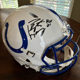 PEYTON MANNING SIGNED INDIANAPOLIS COLTS FS AUTHENTIC HELMET HOF 21 FANATICS