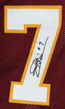 Rypien Williams Theismann Autographed Maroon Pro Style Jersey-Beckett W Hologram