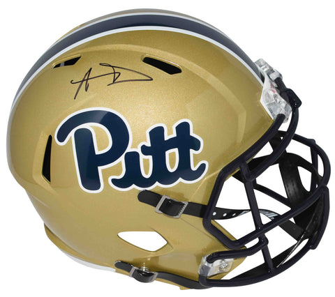AARON DONALD SIGNED PITT PITTSBURGH PANTHERS FULL SIZE SPEED HELMET PSA/DNA