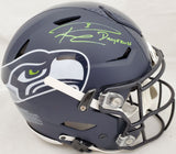 RUSSELL WILSON AUTO SEAHAWKS FULL SIZE HYPER FLEX HELMET DANGERUSS 194029