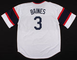 Harold Baines Signed Chicago White Sox Jersey with (4) Inscriptions (JSA Holo)