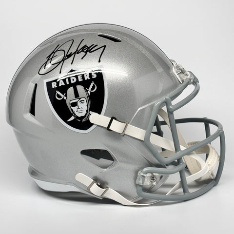 Bo Jackson Signed Autographed Los Angeles Raiders FS Replica Helmet Beckett