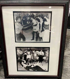 Muhammad Ali with The Beatles Signed 30x24 Framed Photo by Ali (PSA LOA)