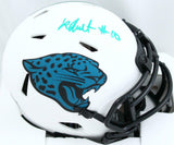 Laviska Shenault Autographed Jaguars Lunar Speed Mini Helmet-Beckett W Hologram