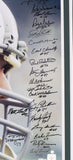 1969 New York Jets 24 Signed Framed 16x20 Namath Close Up Photo Fanatics Steiner