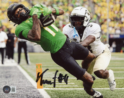 TROY FRANKLIN AUTOGRAPHED SIGNED OREGON DUCKS 8x10 PHOTO BECKETT