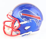 Devin Singletary Signed Bills Mini-Helmet (Beckett) Buffalo's #1 Running Back