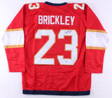 Connor Brickley Signed Panthers Jersey (Beckett COA) Playing career 2014-present