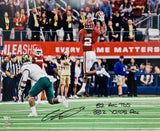 CEEDEE LAMB Autographed Sooners 16" x 20" Stats Photograph FANATICS LE 22