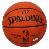 Dennis Rodman Autographed "5x Champ" Spalding I/O Basketball Beckett