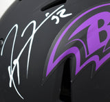 Ray Lewis Autographed Ravens F/S Eclipse Speed Authentic Helmet-Beckett W Holo