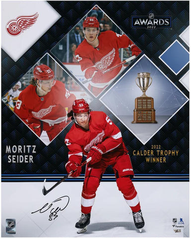 MORITZ SEIDER Autographed 2022 Calder Winner 16" x 20" Photograph FANATICS