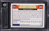Bobcats D.J. Augustin Authentic Signed 2008 Topps #204 Rookie Card BAS Slabbed