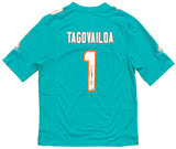 Tua Tagovailoa Miami Dolphins Signed Aqua Nike Game Jersey Fanatics Authentic