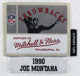 49ers Joe Montana Authentic Signed White Mitchell & Ness Jersey Fanatics